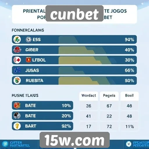 Estatísticas sobre jogos populares na cunbet